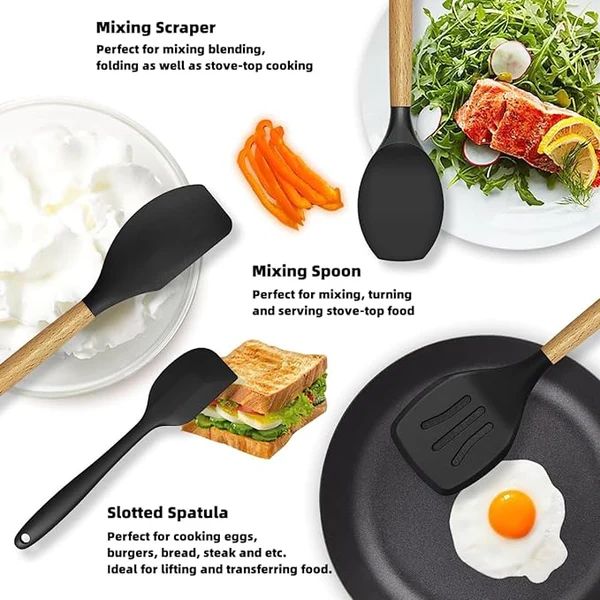 12 Pcs Cooking Utensils Set - Barakaq