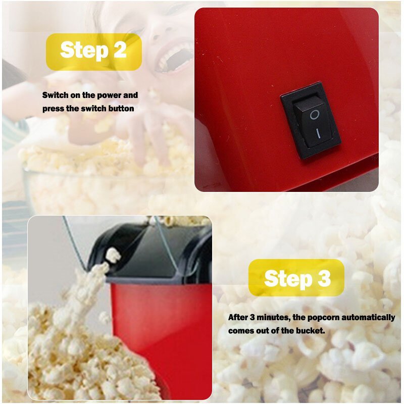 Mini Popcorn Machine - Barakaq