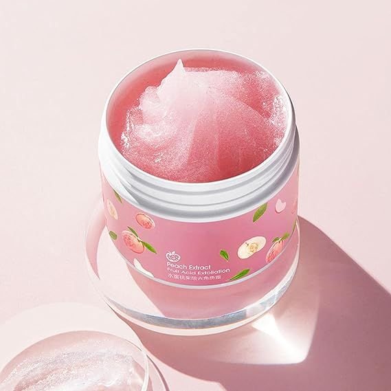 Peach Extract Fruit Acid Exfoliating Face Gel Cream - Barakaq
