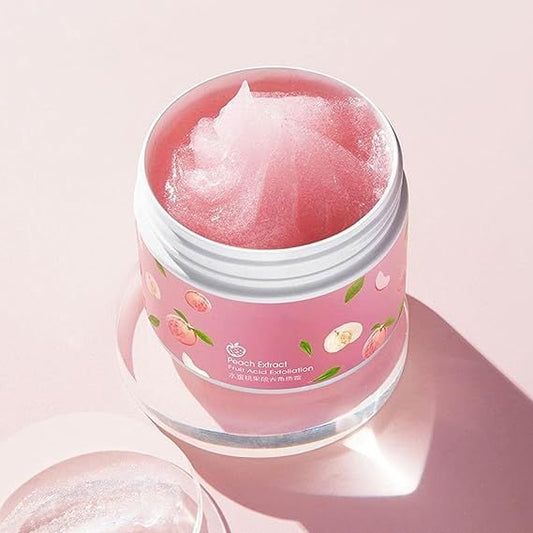 Peach Extract Fruit Acid Exfoliating Face Gel Cream - Barakaq