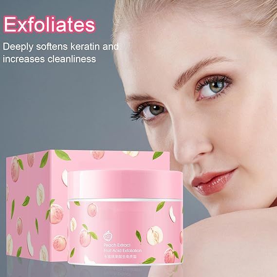 Peach Extract Fruit Acid Exfoliating Face Gel Cream - Barakaq